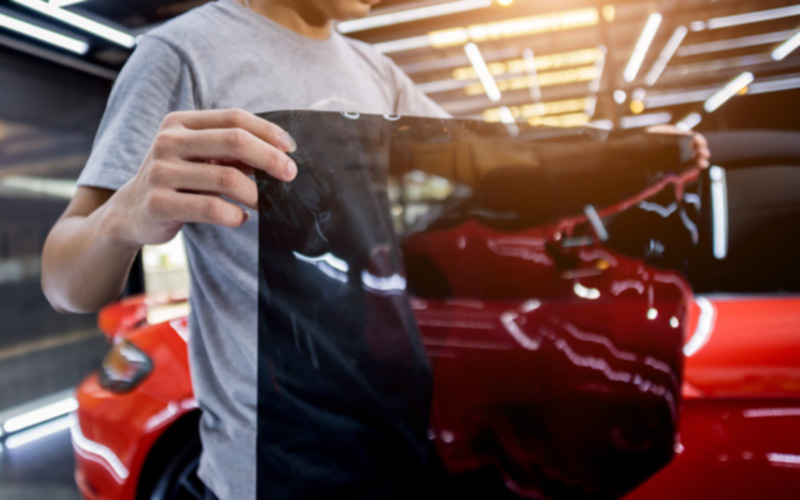 Sun Barrier Kaca Film Mobil